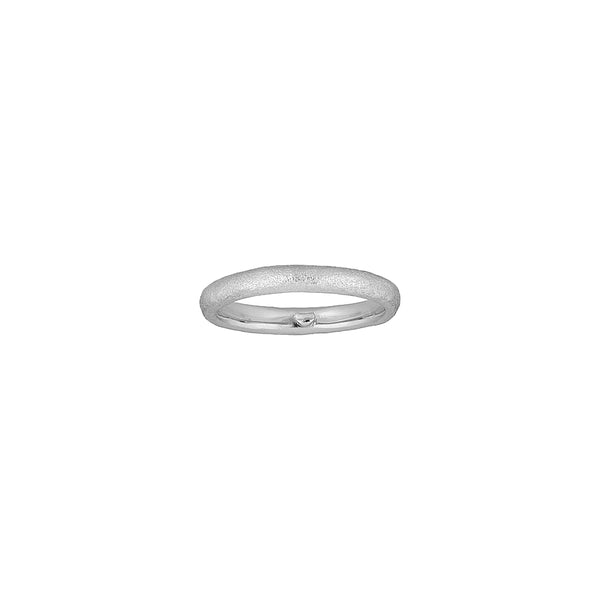 Sterling sølv ring - rustik
