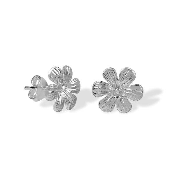Sterling sølv ørestikker blomst