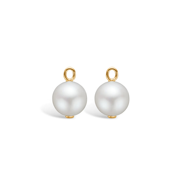 𝐒𝐢𝐬 gold-plated pendant with freshwater pearl