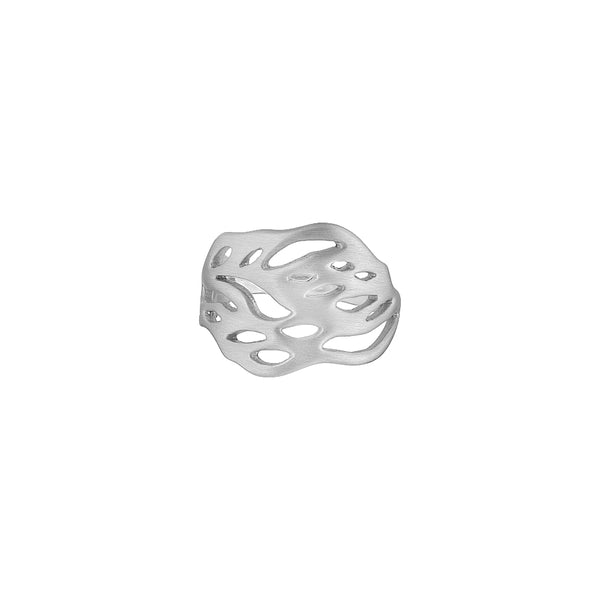 Silhouettes sterling silver ring