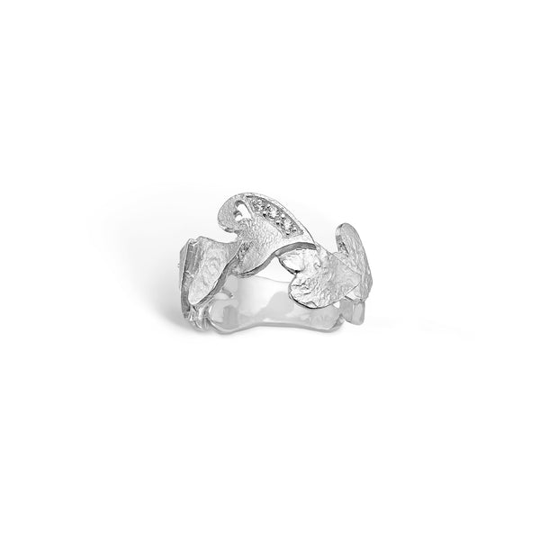 STERLING SILVER RING WITH HEART