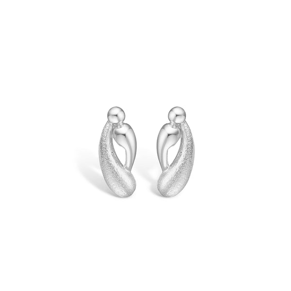 Sterling silver ear studs 1517