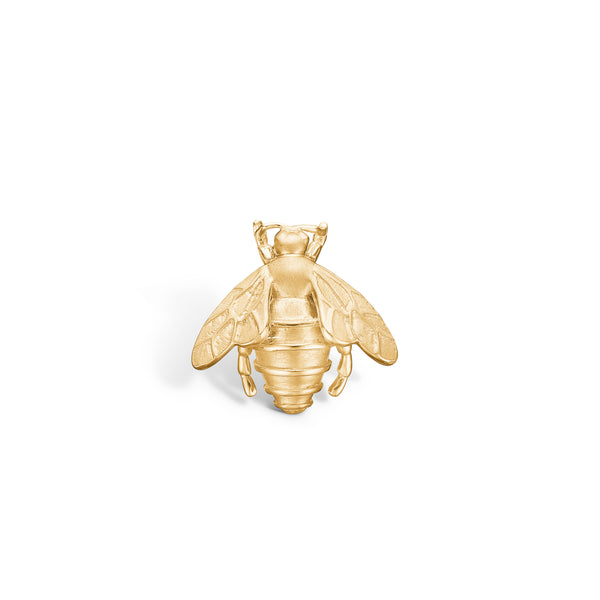 Brooch in gilded silver with a small bee