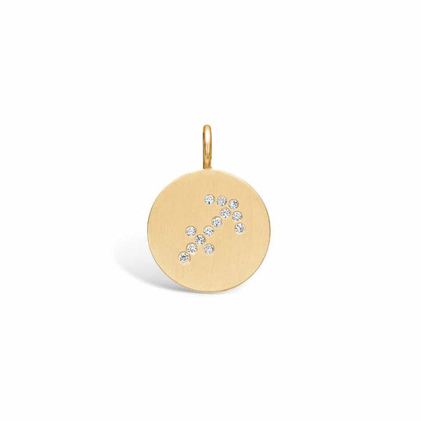 Gold-plated sterling silver pendant with zodiac sign - SAGITTARIUS