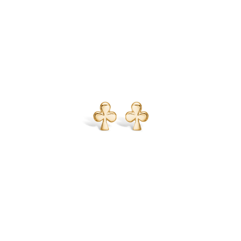 Gold-plated sterling silver earrings