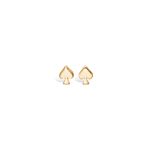 Gold-plated sterling silver earrings