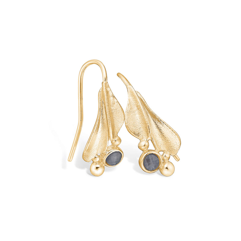 Gold-plated sterling silver "Sence of autumn" earring